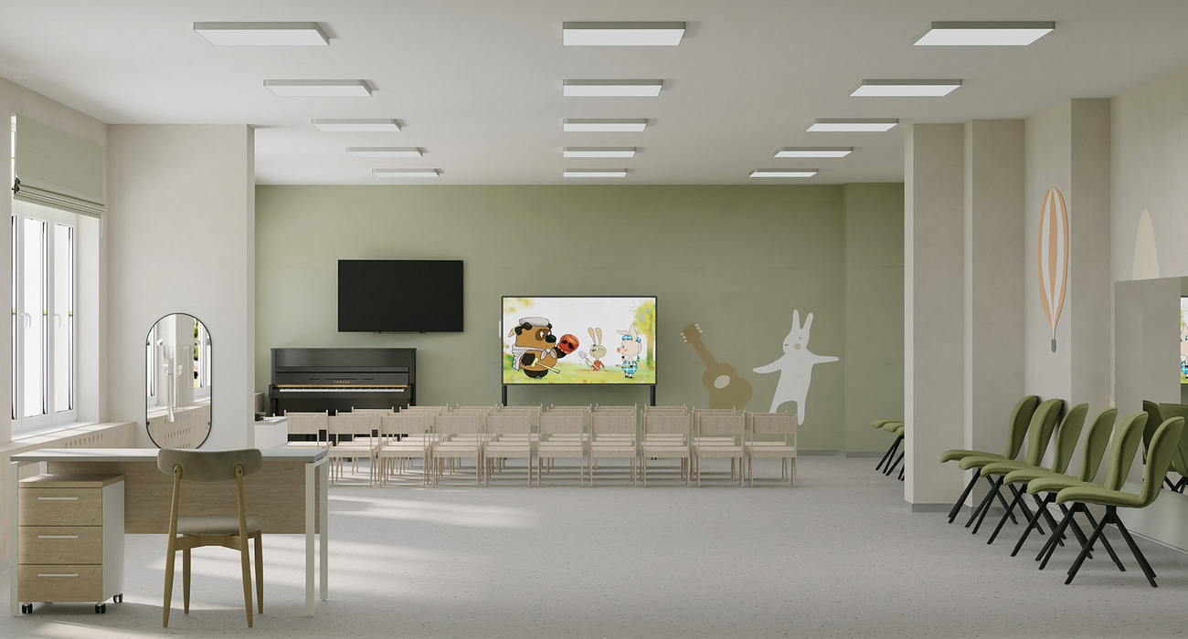 Оформление муз зала в детском саду Оформление муз зала в детском саду