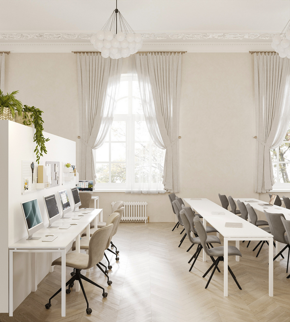 Интерьер публичной библиотеки Интерьер публичной библиотеки