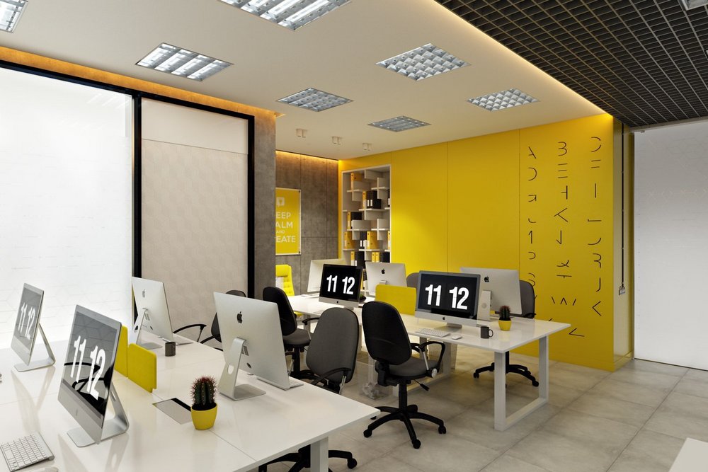 Дизайн интерьера современного офиса