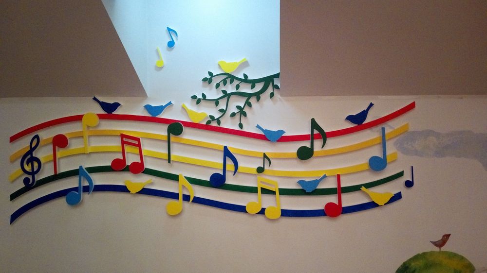 Оформление музыкального уголка в детском саду