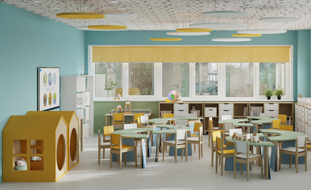 Оформление средней группы в детском саду Оформление средней группы в детском саду